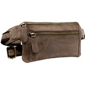 Bild von Naturleder Bauchtasche Havana