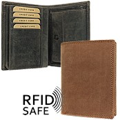 Bild von Naturlederportemonnaie Savage RFID safe hoch