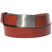 Bild von Stierleder Gürtel 3.5cm stufenlos