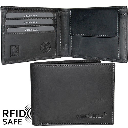 Bild von Portemonnaie RFID safe black GREENBURRY S