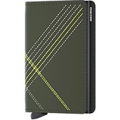 Bild von SECRID Slimwallet matte Stitch Linea lime