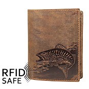 Bild von Naturleder Portemonnaie Zander RFID safe