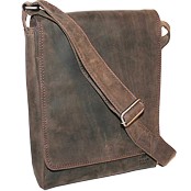 Bild von Naturledertasche Hochformat Bear Design