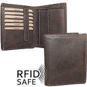 Bild von Naturleder Portemonnaie Torro Hochformat XL RFID safe