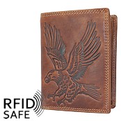 Bild von Portemonnaie Eagle RFID safe Hochformat