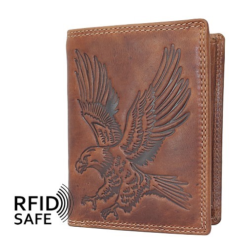 Bild von Portemonnaie Eagle RFID safe Hochformat