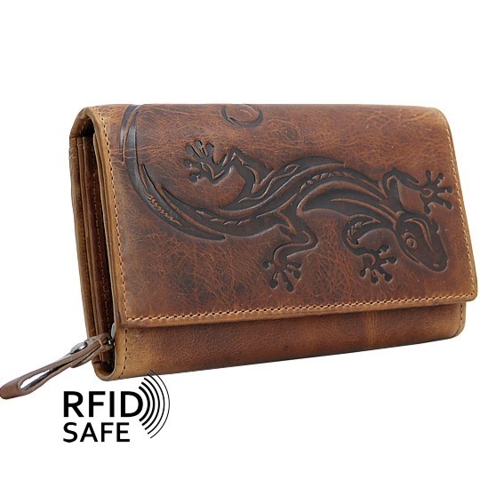 Bild von Damenportemonnaie Gecko RFID safe