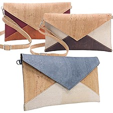 Bild von Damentasche, Clutch Kork