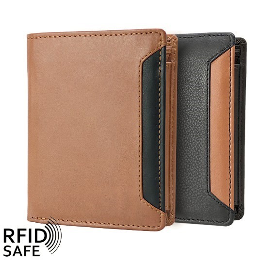Bild von Portemonnaie RFID safe hoch zweifarbig