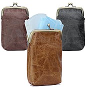 Bild von Bügel Schutzmasken Etui Leder