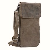 Bild von Naturleder Smartphone Tasche M Bear Design