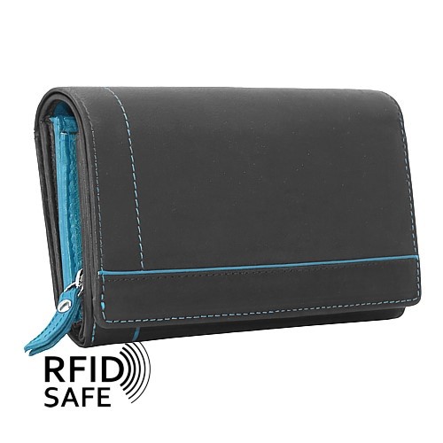 Bild von Damenportemonnaie zweifarbig RFID safe Jockey Club