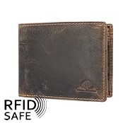 Bild von GREENBURRY Naturleder Portemonnaie RFID safe Querformat