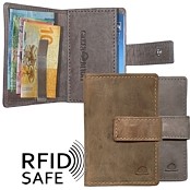 Bild von Kartenetui mit Geldklammer RFID safe GREENBURRY