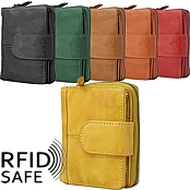 Bild von Vintage Reissverschlussbörse MANAGE Caracas S RFID safe