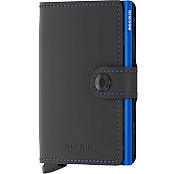 Bild von SECRID Miniwallet matte black/blue