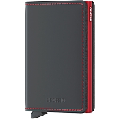 Bild von SECRID Slimwallet matte black/red