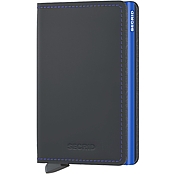 Bild von SECRID Slimwallet matte black/blue