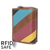 Bild von Reissverschlussbörse MANAGE City multicolor S RFID safe
