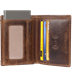 Bild von Vintage Portemonnaie mit SECRID Cardprotector RFID safe braun
