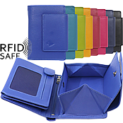Bild von Chästliportemonnaie Colori Greenwood RFID safe