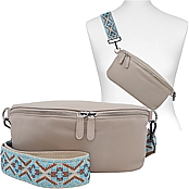 Bild von Umhängetasche, Crossbody beige