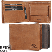 Bild von GREENBURRY Tornado Portemonnaie quer RFID safe