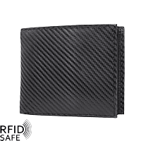 Bild von Portemonnaie RFID safe Carbon Querformat 