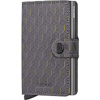 Bild von SECRID Miniwallet Optical grey/yellow