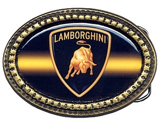 Bild von Buckle Lamborghini oval