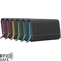 Bild von Damenportemonnaie zweifarbig RFID safe Jockey Club
