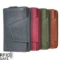 Bild von MANAGE Palermo Reissverschlussbörse L 2 RFID safe