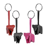 Bild von Leder Schlüsselanhänger Kuh