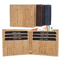 Bild von Kreditkarten Portemonnaie Kork 