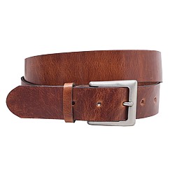 Bild von Vollrindleder Gürtel 4cm braun