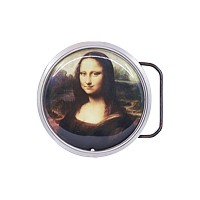 Bild von Buckle Mona Lisa