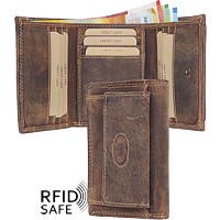 Bild von Giorgio Carelli Naturleder Wickelbörse L RFID safe