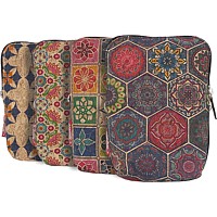 Bild von Zip Zigarettenetui Kork Mandala