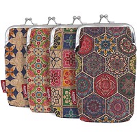 Bild von Bügel Zigarettenetui Kork Mandala