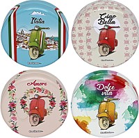 Bild von Metall Taschenaschenbecher Scooter