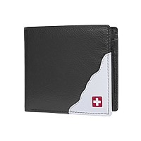 Bild von Portemonaie Schweiz Kleinformat quer schwarz Giorgio Carelli