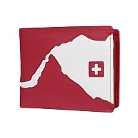 Bild von Portemonaie Schweiz quer rot Giorgio Carelli