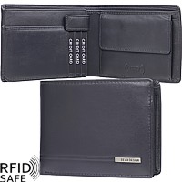 Bild von Portemonnaie RFID SAFE quer Bear Design