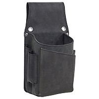 Bild von Naturleder Servicehalfter schwarz Riccardo Ferducci