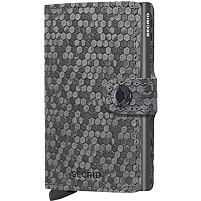 Bild von SECRID Miniwallet Hexagon grey