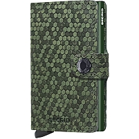 Bild von SECRID Miniwallet Hexagon green