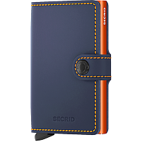 Bild von SECRID Miniwallet matte nightblue/orange