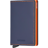 Bild von  SECRID Slimwallet matte nightblue/orange