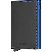 Bild von SECRID Slimwallet matte black/blue