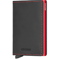 Bild von SECRID Slimwallet matte black/red